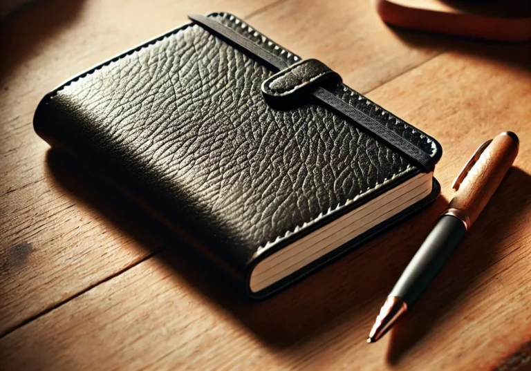 The Small Black Leather Journal: A Perfect Companion for All Your Thoughts